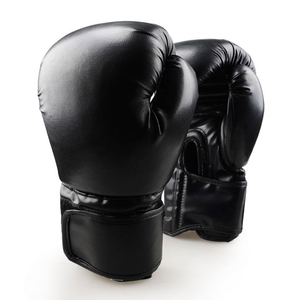 Comfortable High Quality OEM Service Professional Leather Boxing <b>Gloves</b> Training Hook Loop Closure <b>Moisture</b> Wicking Breathable - Product Image 6