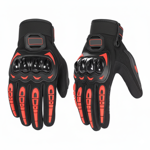 Gants de moto de protection en gros pour hommes, respirants, anti-chute, avec grip, pour la course - Product Image 5