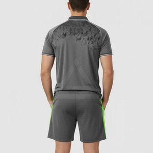 Tenue de golf confortable pour homme, vêtements de sport fabriqués en tissu extensible respirant pour l'entraînement au golf et l'utilisation en extérieur - Product Image 4