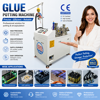 Máquina de Encapsulado Semiautomática de Dos Componentes para Pegamento AB, Silicona y Epoxi, para Paquetes de Baterías, Controladores LED, Sensores y Electrónica Automotriz