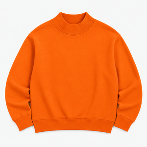 Sweat-shirt à col montant surdimensionné pour femme, en coton/polyester, design personnalisé, streetwear, vente en gros, meilleur fabricant - Product Image 1