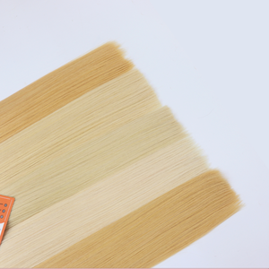 Extensiones de cabello ruso Remy virgen 100g cutícula alineada sin procesar Genius trama doble trama cabello humano - Product Image 4