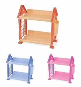 Kitchen Plastic <b>Storage</b> <b>Rack</b> for <b>Vegetables</b> & Utensils Plastic Dish Drying <b>Rack</b> Organizer for Long Lasting Use - Product Image 3