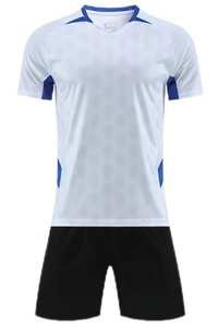 Tenues de football professionnelles pour adultes, nouveau style, ensemble d'entraînement, taille personnalisée, unisexe, couleur unie, 100% polyester, séchage rapide - Product Image 4