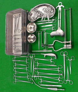 Ensemble d'instruments chirurgicaux manuels pour césarienne Surgist CSI-02, 59 pièces, en acier inoxydable, avec boîte de rangement, certifié CE, classe I ISO13485 - Product Image 5