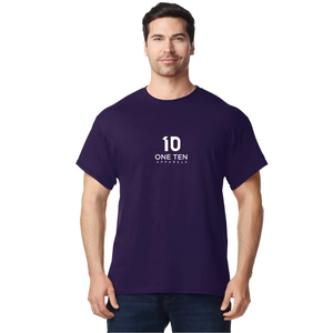 Camiseta de algodón para hombre, informal, de manga corta, cuello redondo, cómoda para uso diario, básica, en color Grava. - Product Image 2