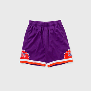 2026 Men's Mid Waist Breathable Eco-Friendly Quick-Drying 5 Inch Inseam Drawstring Basketball Mesh Shorts - Product Image 1