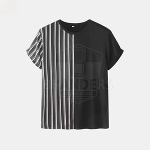 Conjunto de camiseta y pantalones cortos de verano para hombre, ligero, diseñado para uso diario, actividades al aire libre y un look informal y relajado. - Product Image 3