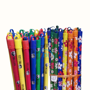 Balais de ménage en bois revêtu de PVC de 20mm de diamètre avec manche Bâton de vadrouille en bois et pelle à poussière Balai Ekel - Product Image 5