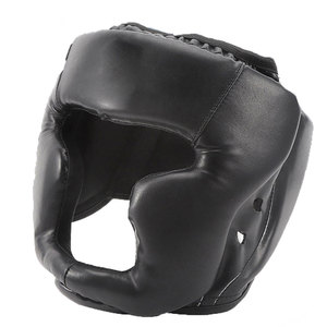 Protège-tête de boxe en cuir PU de haute qualité pour la compétition d'arts martiaux, confortable et respirant - Product Image 5