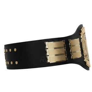 Ceinture de championnat en cuir écologique personnalisable pour l'entraînement aux arts martiaux, élégante, douce, confortable, légère et au design soigné - Product Image 3