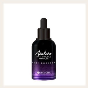 เซรั่มบำรุงผิวหน้าสูตรเกาหลี Cell By Cell Azulene Anti-Trouble Ampoule 50 มล. เซรั่มลดเลือนริ้วรอย เซรั่มเพิ่มความกระจ่างใส เซรั่มบำรุงผิวหน้าเพิ่มความชุ่มชื้น - Product Image 2