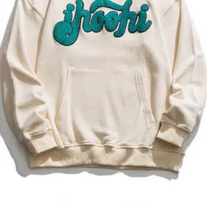 Manufacturer Custom 3D Puff Print Hoodie Women Oversized Heavyweight 500GSM Acid Wash Fleece Pullover Streetwear Sweatshirt - Product Image 3