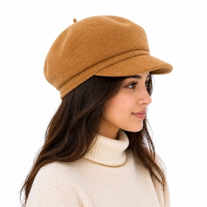 Unisex Custom Color <b>Beret</b> Hat Newsboy Style Soft Wool Feel Classic Casual Fashion Warm Headwear Classic Look Warm Comfort - Product Image 4