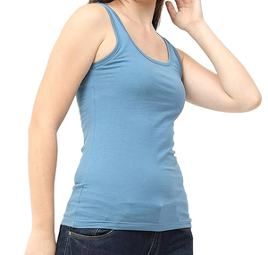 เสื้อกล้ามผู้ชายสไตล์ไฮสตรีท แห้งเร็ว ผลิตจากผ้าสแปนเด็กซ์/คอตตอน รับผลิตตามสั่ง เสื้อแขนกุดสำหรับออกกำลังกาย ใส่สบายในฤดูร้อน เป็นมิตรต่อสิ่งแวดล้อม ขายส่ง - Product Image 5