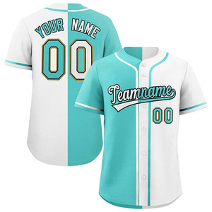 Maillot de baseball/softball personnalisé 2026 – Nouveau design, entièrement boutonné, sérigraphié, 100 % polyester respirant, anti-UV, col en V, séchage rapide - Product Image 5