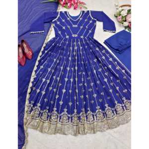 ชุดราตรีออกแบบโดยดีไซเนอร์ชุดปาร์ตี้สวมใส่กับหรูหราสง่างามและแฟนซี dupatta - Product Image 3