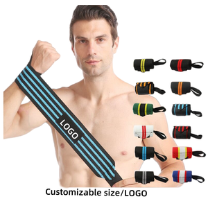 Al por mayor, al mejor precio: Muñequeras deportivas ajustables antideslizantes Heaven Earth personalizadas para levantamiento de pesas - Product Image 2