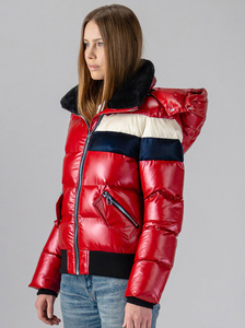 Chaqueta Acolchada Premium OEM para Mujer, Ropa Casual de Exterior Personalizada, Cortavientos con Cierre de Cremallera y Bolsillos Laterales, Abrigo para Mujer - Product Image 4