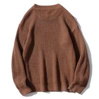 Pull à manches longues pour homme, nouvelle collection automne-hiver, en laine tricotée, vêtements de sport, couche de base chaude, pull respirant