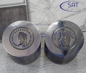 SAT Jewelry Roman Emperoe - Matrices y moldes para fabricación de monedas personalizadas de plata con doble pulido, Arabia Saudita, Nueva York, Malasia - Product Image 1