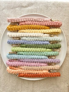 Big Size Rope Key Chain for Mobile Keys Handmade Stylish <b>Keyring</b> Decorative Bag Charm Strong Rope Accessory And Gift Item - Product Image 6