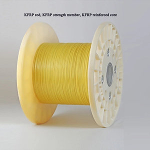 0.4mm 5mm FRP <b>Rod</b> Fiber Optic Cable Strength Member - Product Image 3
