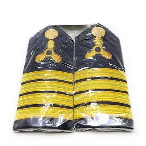 Prix d'usine 2026 Épaulettes rectangulaires écologiques brodées à la main avec fil de métal plastique pour uniforme, vente en gros - Product Image 4