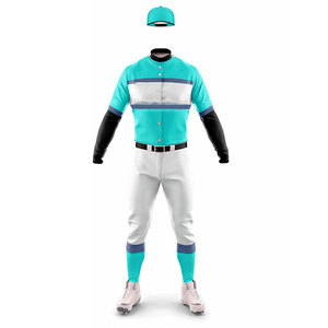 Uniforme de Béisbol para Hombre, Venta de Fábrica al Mejor Precio, Uniforme Deportivo de Color Sólido para Equipos, Todas las Tallas, Uniforme Juvenil para Niños, Conjunto con Logotipo Personalizado Impreso - Product Image 5