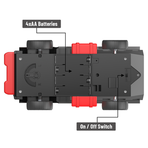 Camion de construction télécommandé Mirana |   Construisez votre propre ensemble de jouets de construction RC pour enfants |   Mode de conduite automatique - Product Image 6