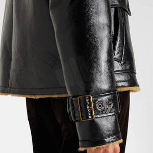 Chaquetas de Piel de Oveja para Mujer, Transpirables, Ecológicas, con Forro Cálido para Uso en Exteriores en Invierno - Product Image 6