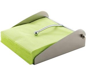 Servilletero Moderno de Metal Dorado con Brazo Ponderado para Decoración de Mesa en Restaurantes y Hoteles, Dispensador Cuadrado de Servilletas - Product Image 1