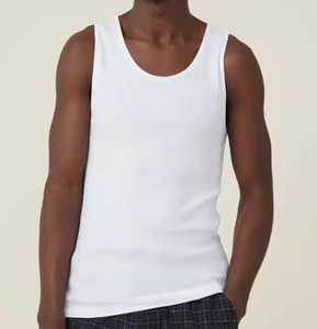 Débardeurs pour hommes, débardeur de sport en coton pour l'été, débardeur sans manches pour hommes, coupe ajustée, style décontracté, respirant, nouveau - Product Image 6
