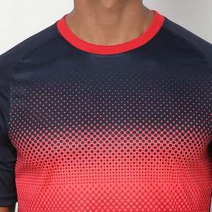 เสื้อยืดแฟชั่นผู้ชายขายดี พิมพ์ลายแบบซับลิเมชั่น แขนสั้น รุ่นใหม่ล่าสุด เสื้อยืดซับลิเมชั่นผู้ชาย ทรงยาว - Product Image 3