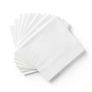 Serviettes de table jetables en papier doux gaufré 2 plis, écologiques, pour restaurants haut de gamme et hôtellerie de luxe - Product Image 1