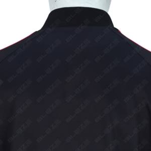 Conjunto Deportivo para Hombre, Diseño Moderno, Económico, con Franjas Laterales, Logotipo Personalizado, para Entrenamiento, Deporte, Jogging, Rojo y Negro - Product Image 6