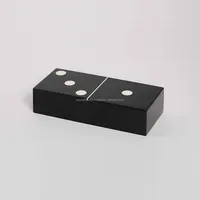 Ensembles de jeux Domino 28 Entertainment Indore Game Ensemble Domino avec logo personnalisé avec boîte en résine Jeu de domino fait à la main de meilleure qualité