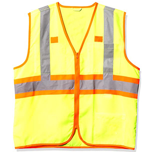 Chaleco de Seguridad de Alta Visibilidad, Ropa de Trabajo Reflectante con Cremallera para Construcción, Industria, Protección en Carreteras y Emergencias - Product Image 2