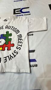 เสื้อยืดสกรีนลายผ้าฝ้าย 100% ผลิตจากโรงงาน แขนสั้น ระบายอากาศได้ดี สไตล์สตรีทแวร์ สำหรับผู้ชาย จำนวนมาก - Product Image 6