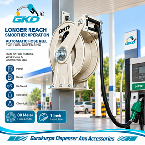 Wholesale Supply Automatic Retractable Diesel Fuel <b>Hose</b> Reel Spring Driven Fuel Dispenser <b>Hose</b> Reel <b>for</b> Industrial Oil Transfer - Product Image 4