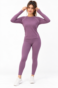 Haut de loisirs pour femme en laine mérinos - Product Image 2