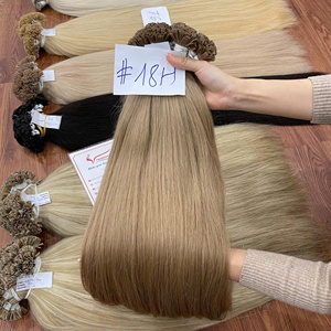 Best sale 100% Vietnamese Color Flat Tip Hair Extensions High Quality Super Shiny Silky No <b>tangle</b> Large in Stock - Product Image 5