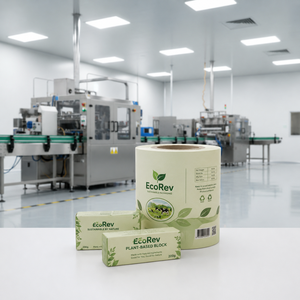 ECOREV ECO14 OEM Food Grade Aluminum Foil Laminated <b>Paper</b> Backed Soft Temper Roll for Butter <b>Wrapping</b> with 8011 & 1235 Alloy - Product Image 6