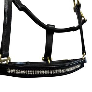 Harnais de polo en cuir réglable de qualité supérieure pour chevaux, rembourrage doux, design en nylon durable, ajustement confortable, boucles pour l'entraînement et l'équitation - Product Image 4