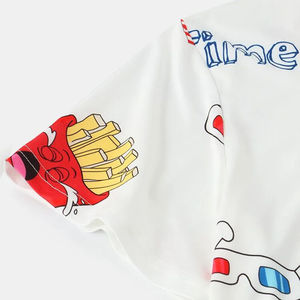 Camisetas Casuales de Verano para Hombre, Ligeras y Duraderas, 100% Algodón, Tela de Lona, Ropa Urbana, Transpirable, Ecológica, Venta al Por Mayor a Bajo Precio - Product Image 4