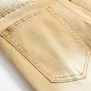 Men's Mid Waist Cotton Canvas Shorts Solid Color <b>Button</b> <b>Fly</b> Zipper Closure Casual Style Woven Material - Product Image 6