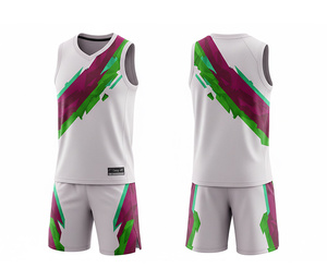 Uniformes de Baloncesto Personalizados con Sublimación Completa, Camiseta y Pantalones Cortos con Logotipo Impreso, Ropa Deportiva para Hombres, Mujeres y Jóvenes - Product Image 3