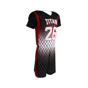 Uniformes de Lacrosse Azules de Poliéster y Spandex Resistentes, Manga Larga, Cuello Alto, Extra Reforzados, Uniformes de Lacrosse que Evitan el Frío - Product Image 2
