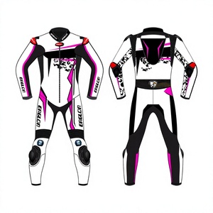 Traje de Motociclismo Personalizado para Hombre, Modelo Zonda CBR, en Cuero Vacuno/Canguro, Mono de Una Pieza para Carreras, Impermeable, de Secado Rápido, OEM - Product Image 1