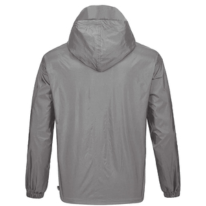 High Quality Canvas Casual <b>Summer</b> Rain <b>Jacket</b> with Zipper Waterproof Outdoor Apparel for Hiking Camping and Daily Use - Product Image 2